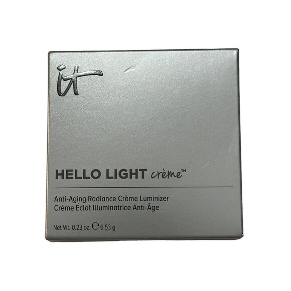 IT Cosmetics Hello Light Creme Anti-Aging Luminizer Radiance 0.23oz. New In Box. - Picture 4 of 14
